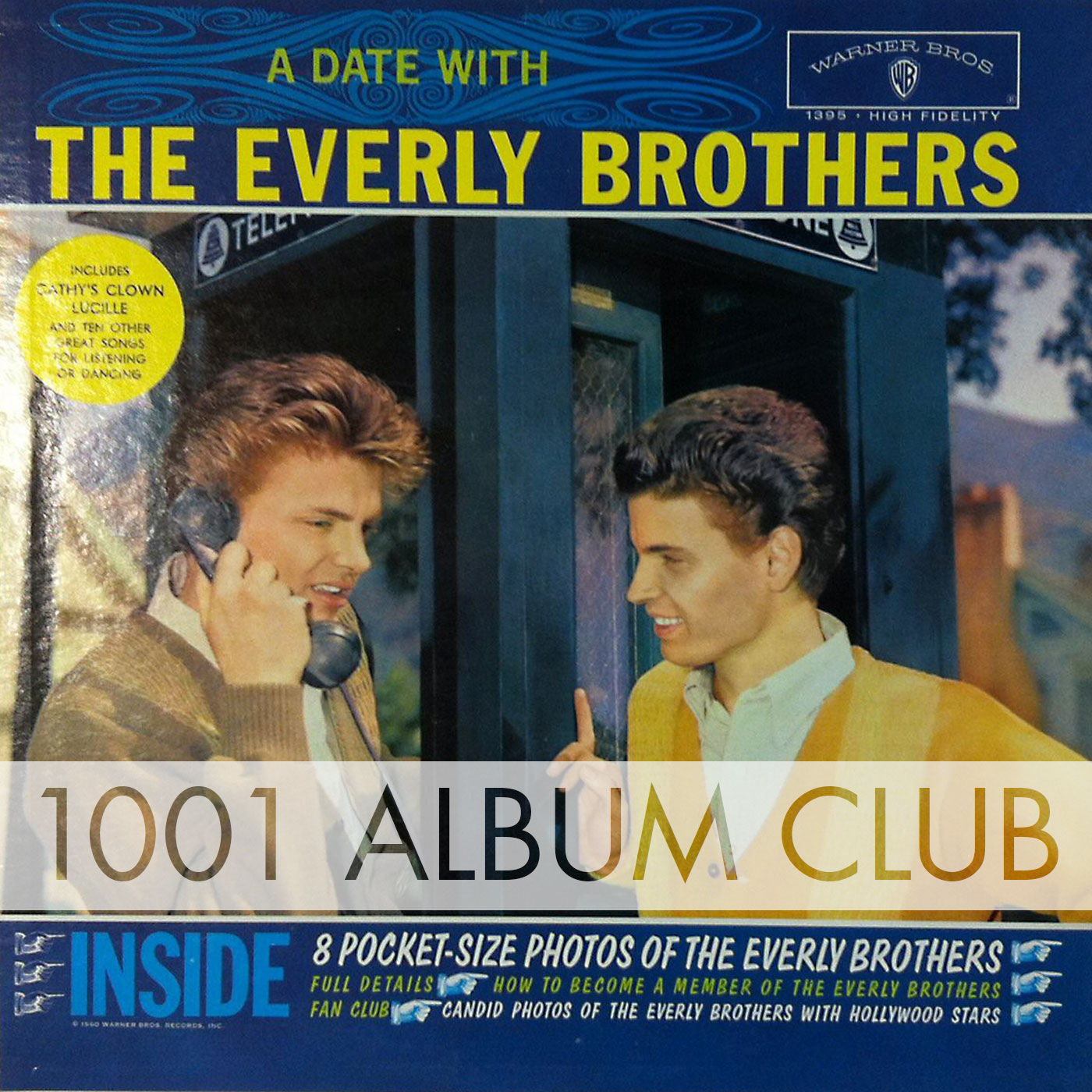 027 The Everly Brothers – a Date With the Everly Brothers – 1001 
